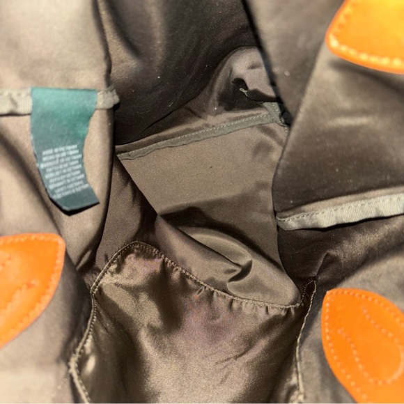 Lauren Ralph Lauren (RLL) Wooten Nylon and Leather Tote bag. - Picture 5 of 8